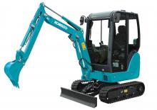 Minikotrók Kobelco SK 18