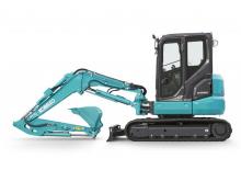 Minikotrók Kobelco SK 58 SRX 7 