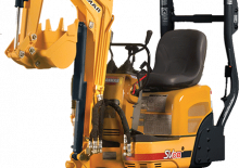Minikotrók Yanmar SV08-1B