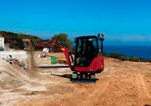 Minikotrók Yanmar SV15VT