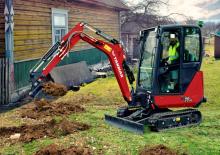 Minikotrók Yanmar SV19VT