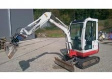 Minikotrók Takeuchi TB 016 A