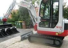 Minikotrók Takeuchi TB 125