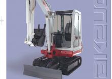 Minikotrók Takeuchi TB 125