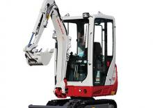 Minikotrók Takeuchi TB 215 R