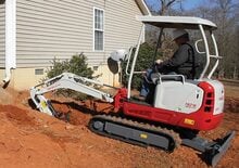 Minikotrók Takeuchi TB 216 