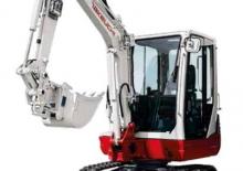 Minikotrók Takeuchi TB 228 Hybrid