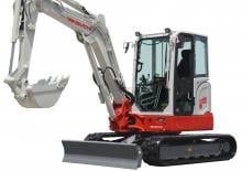 Minikotrók Takeuchi TB 350 R