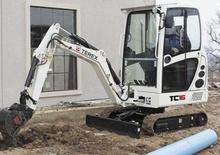 Minikotrók Terex TC 16 Twindrive