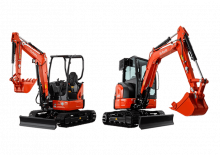 Minikotrók Kubota U30-6S