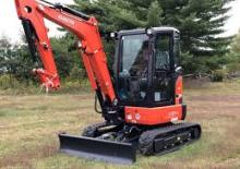 Minikotrók Kubota U35