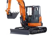 Minikotrók Kubota U55