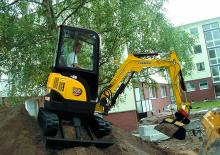 Minikotrók Yanmar VIO 20