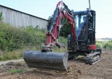 Minikotrók Yanmar ViO27-6 