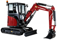 Minikotrók Yanmar VIO 33 UPR