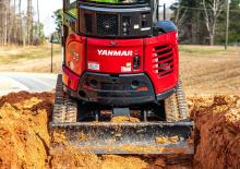 Minikotrók Yanmar ViO35-6A