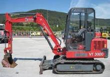 Minikotrók Hinowa VT 3000