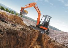 Minikotrók Hitachi ZX 30 U-2