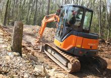 Minikotrók Hitachi ZX 40 U-2