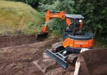 Minikotrók Hitachi ZX 52 U 3