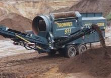 Mobil dobrosták Powerscreen Trommel 511 Rad