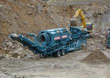Mobil dobrosták Powerscreen Trommel 720
