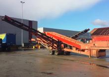 Mobil rosták Terex-Finlay 393 CV Hydrascreen