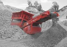 Mobil rosták Terex-Finlay 595 Hydratrak