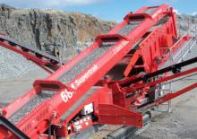 Mobil rosták Terex-Finlay 684 - 2 Deck