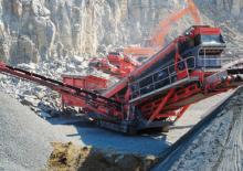 Mobil rosták Terex-Finlay 693+ Spaleck
