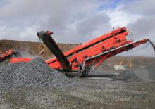 Mobil rosták Terex-Finlay 693+