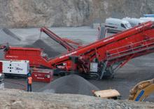 Mobil rosták Terex-Finlay 694+ Hybrid
