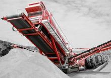 Mobil rosták Terex-Finlay 694 Supertrak