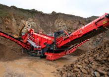 Mobil rosták Terex-Finlay 883+