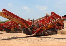 Mobil rosták Terex-Finlay 893