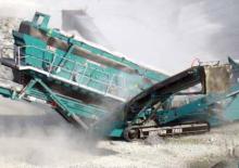 Mobil rosták Powerscreen Chieftain 2100 X 3D