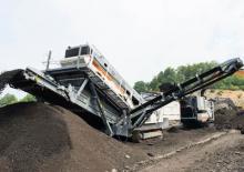 Mobil rosták Metso Lokotrack ST3.5