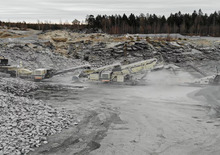 Mobil rosták Metso Lokotrack ST4.10E