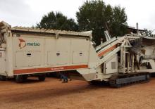 Mobil rosták Metso Nordberg ST 356