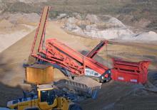 Mobil rosták Sandvik QA 340