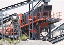 Mobil rosták Sandvik UH311
