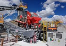 Mobil rosták Sandvik UH316