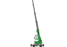 Mobildaruk - teleszkópos gém Sennebogen 608 Multicrane