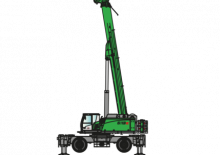 Mobildaruk - teleszkópos gém Sennebogen 6113 M