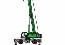 Mobildaruk - teleszkópos gém Sennebogen 6113 M