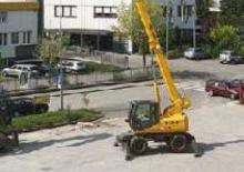 Mobildaruk - teleszkópos gém Sennebogen 613 M