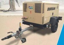Mobilkompresszorok - dízel, elektromos, benzines Doosan 7/125