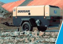 Mobilkompresszorok - dízel, elektromos, benzines Doosan 7/72 G