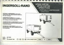 Mobilkompresszorok - dízel, elektromos, benzines Ingersoll-Rand HP 600 W CU