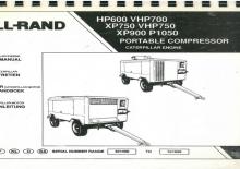 Mobilkompresszorok - dízel, elektromos, benzines Ingersoll-Rand P 1050 W CAT